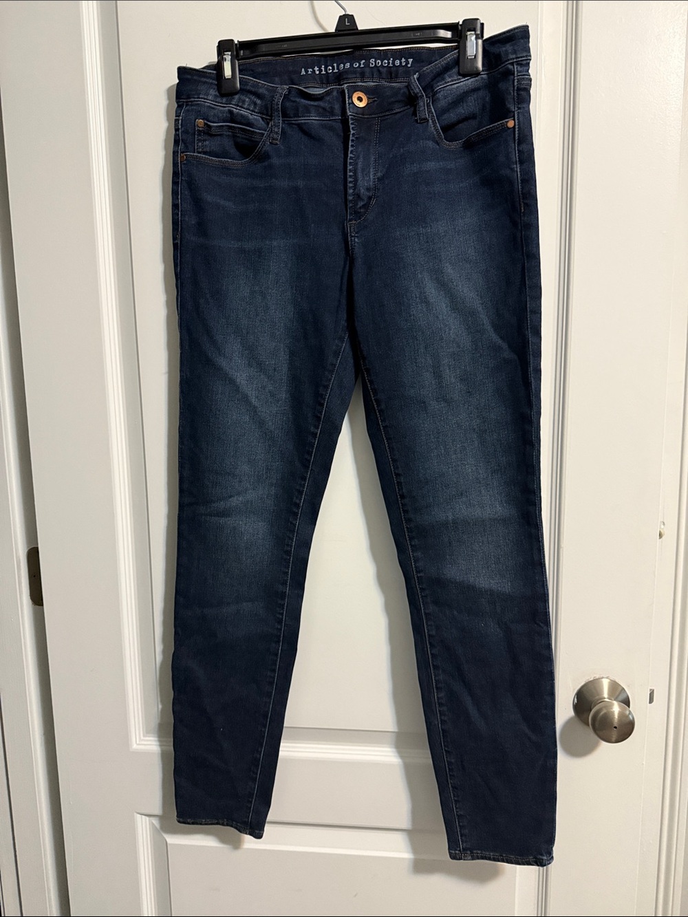 Articles Of Society Dark Indigo Skinny Jeans